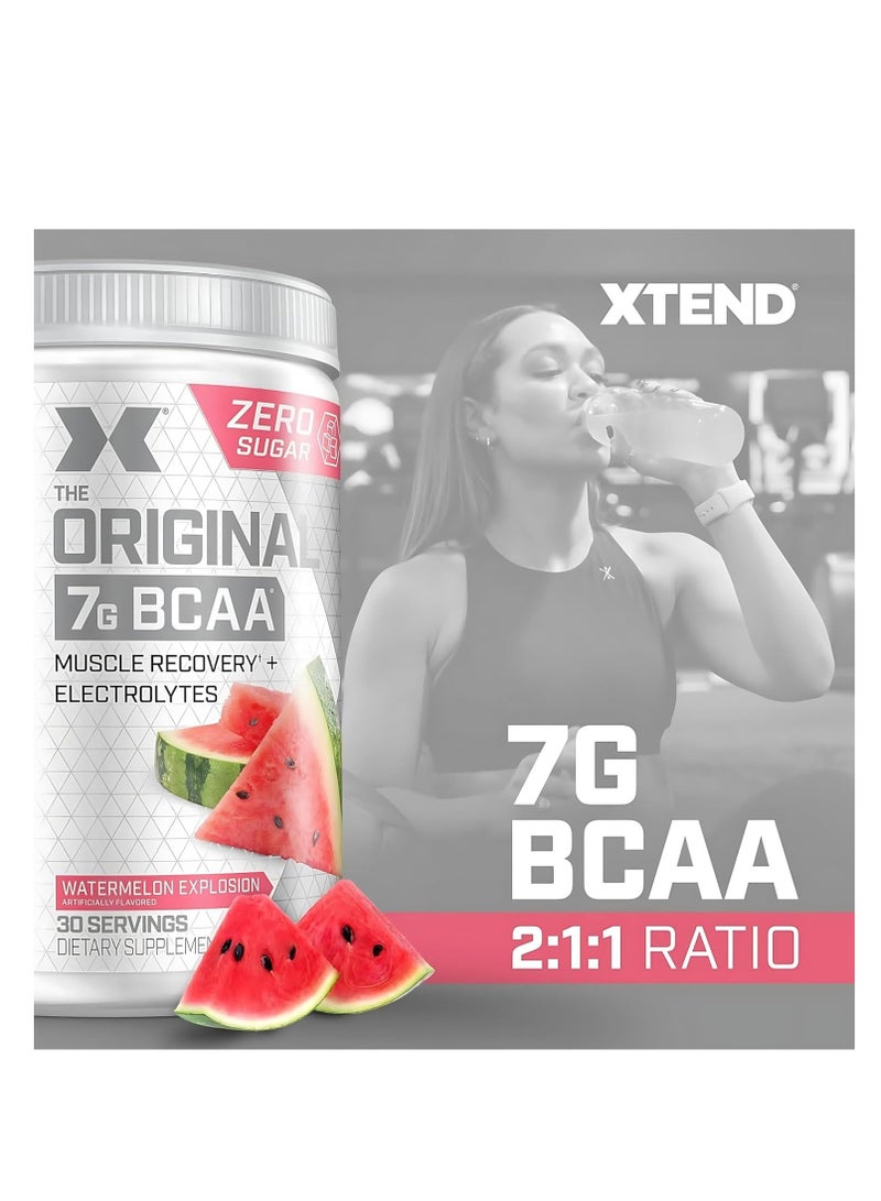 Xtend Original - BCAA Powder + Electrolytes, For Athletes, Watermelon Flavor, 30 Servings