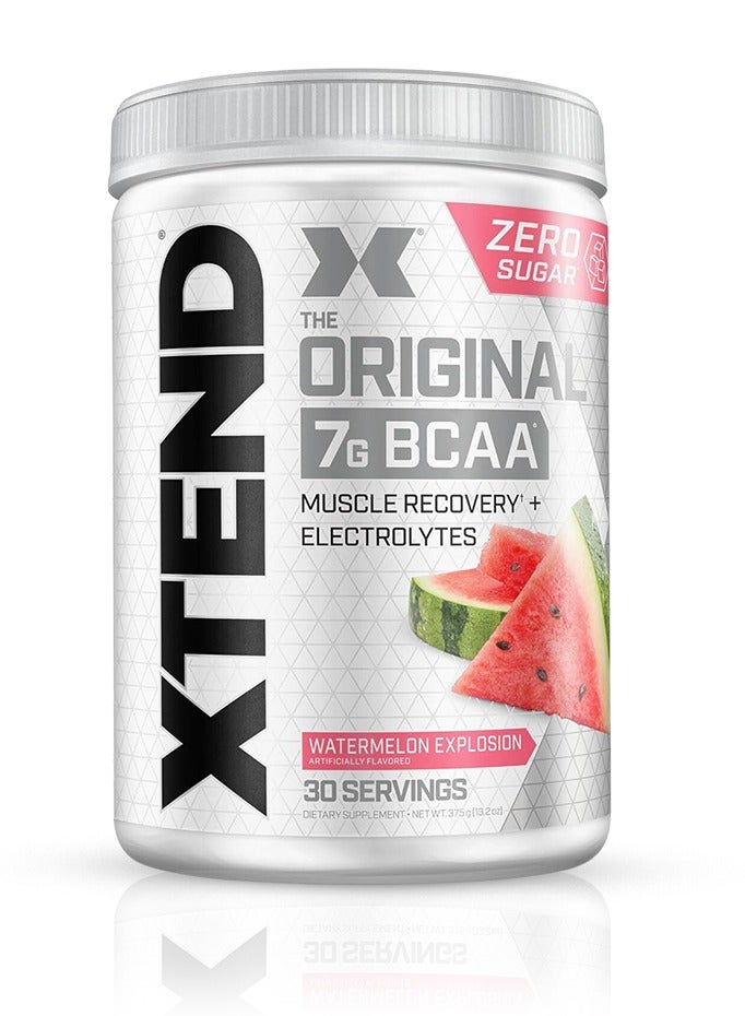 Xtend Original - BCAA Powder + Electrolytes, For Athletes, Watermelon Flavor, 30 Servings