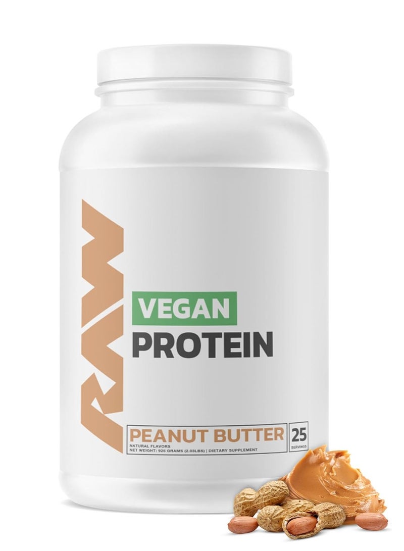 RAW Vegan Protein - Peanut Butter, 25 Servings