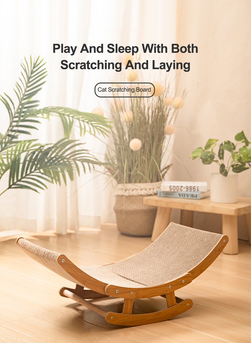 Cat Chair Bed Cat Scratcher Lounge Chair Cat Scratcher Mat Cat Scratching Board Sofa Cat Claw Grinding Board Kitten Scratch Pad Indoor Cats Scratcher Toys