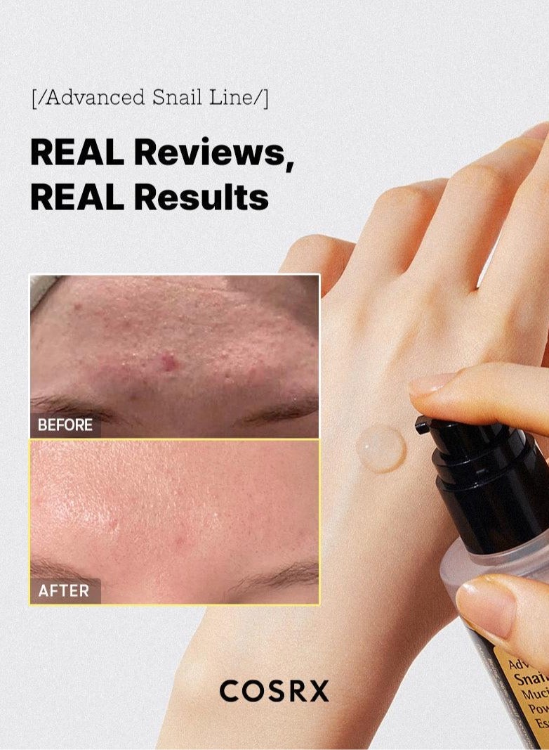 Ultimate Skincare Renewal Trio and Face Massage Roller - Advanced Snail 96 Mucin Power Essence, The Vitamin C 23 Serum, and Aloe Soothing Sun Cream SPF50+/ PA+++ 170ml