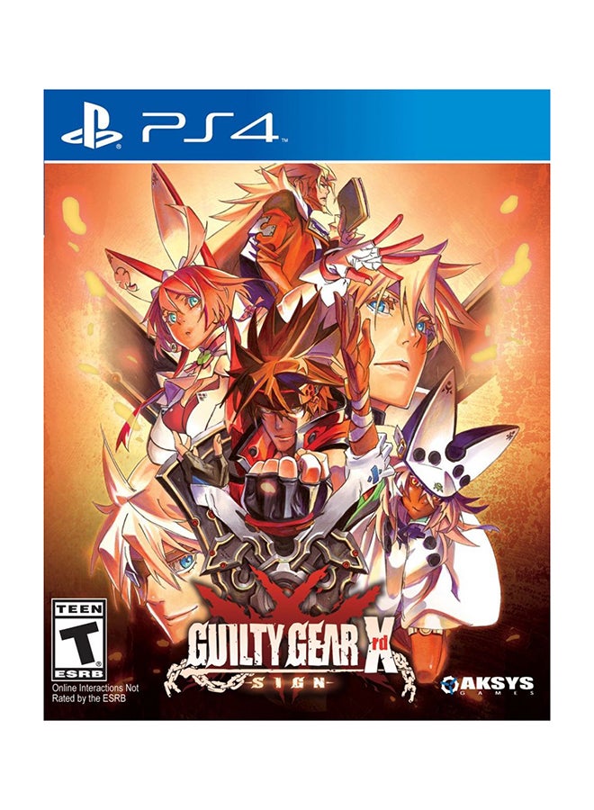 Guilty Gear Xrd Sign - PlayStation 4 - fighting - playstation_4_ps4