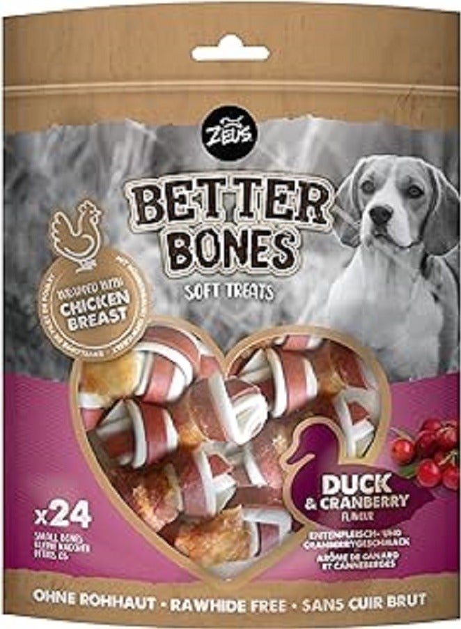 Zeus Better Bones, Wrapped Duck & Cranberry, 524g