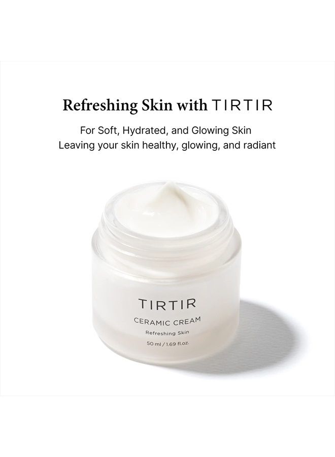 TIRTIR, Ceramic Cream, Refreshing Skin, 1.69 fl oz (50 ml)