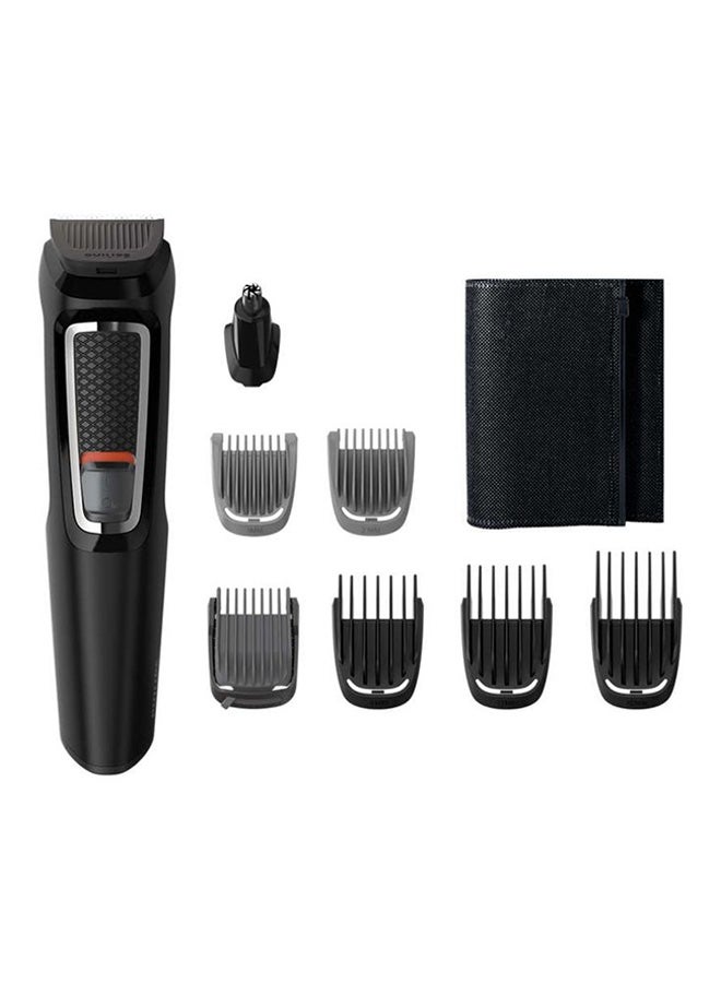 8-In-1 Multigroom Series 3000 Hair Trimmer Kit black 23grams