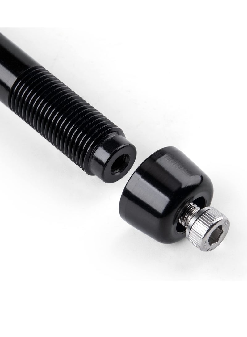 Trainer Thru Axle 12mm Thru Axles for Bike Trainers M12 x 1.5/1.75 Thru Axle Adapter for Rear Wheel Attachment Trainer Compatible with Kinetic Saris CycleOps Elite TacX Indoor Trainers