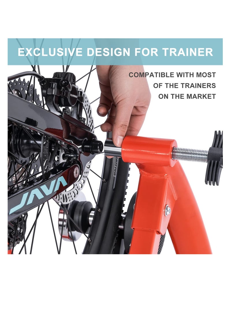 Trainer Thru Axle 12mm Thru Axles for Bike Trainers M12 x 1.5/1.75 Thru Axle Adapter for Rear Wheel Attachment Trainer Compatible with Kinetic Saris CycleOps Elite TacX Indoor Trainers