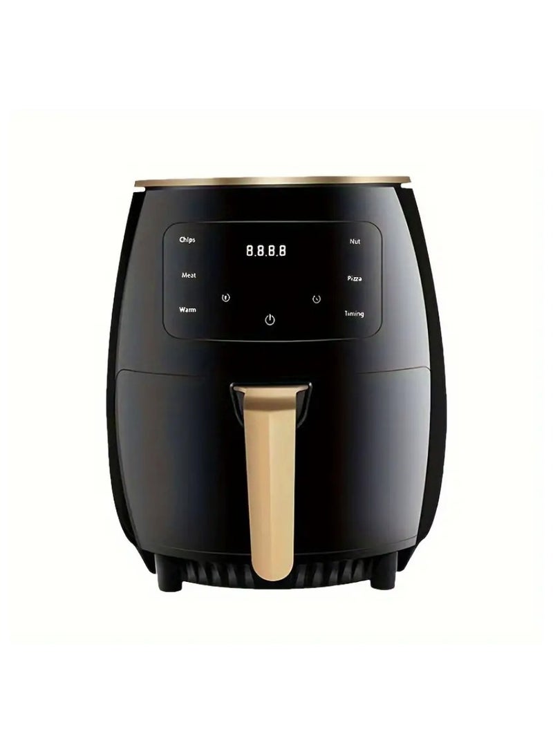 Air Fryer 6L With Non-Stick Basket 2400W High Power Digital Airfryer For Frying Grilling Roasting And Baking 6 Pre-Set Functions Air Fryer Oven For Kitchen BPA Free Digital Display Touch Screen S-18