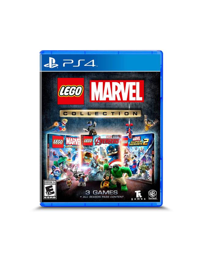 3 Games Lego Marvel Collection Arabic Intl Version)- Action & Shooter - PlayStation 4 - Action & Shooter - PlayStation 4 (PS4)