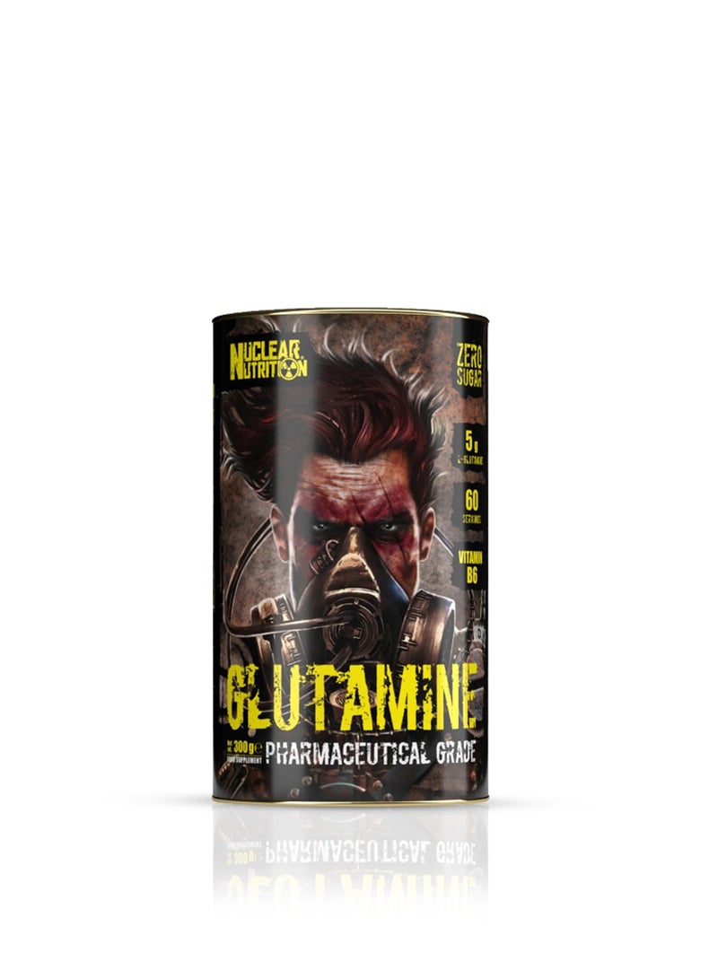 Glutamine, Pharmaceutical Grade, Unflavored, 300g