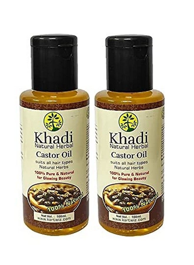 Herbal Castor Oil 200Ml (Pack Of 2)