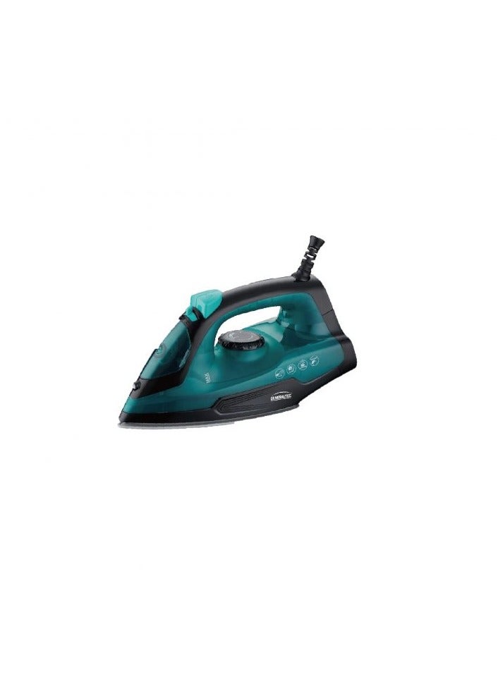 Generaltec Steam Iron with Non Stick Sole Plate with Spray Function