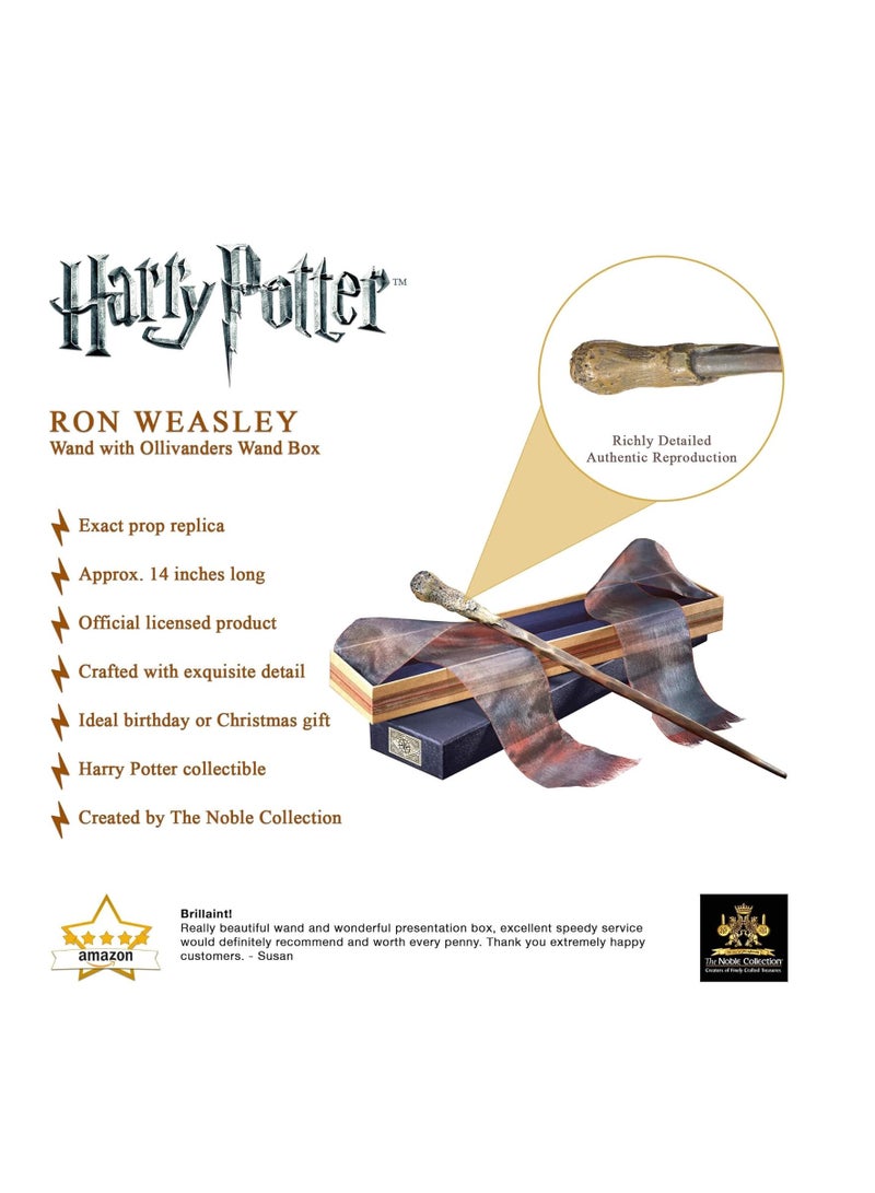 The Noble Collection Ron Weasley's Wand in Ollivander's Box