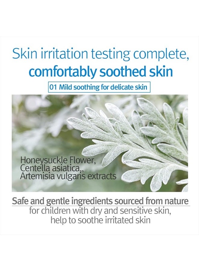 Kids & Baby Lotion Moisturizer with Vitamin C, Ceramide, Hyaluronic Acid, Lecithin, Cica, Calming, Hydrating, Soothing, Moisturizing Cream for All Skin Types, Fragrance Free, 19.9 Fl.Oz.