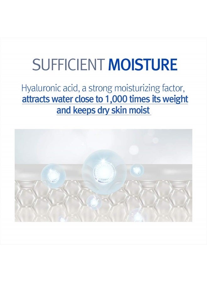 ATO Cream Blue Label - Long lasting Strong Moisture and Nutrients Hyaluronic Acids, Natural Safe Ingredients Ceramide Skin Barrier from Double Hydration Baby Lotion 4.6 Fl. Oz