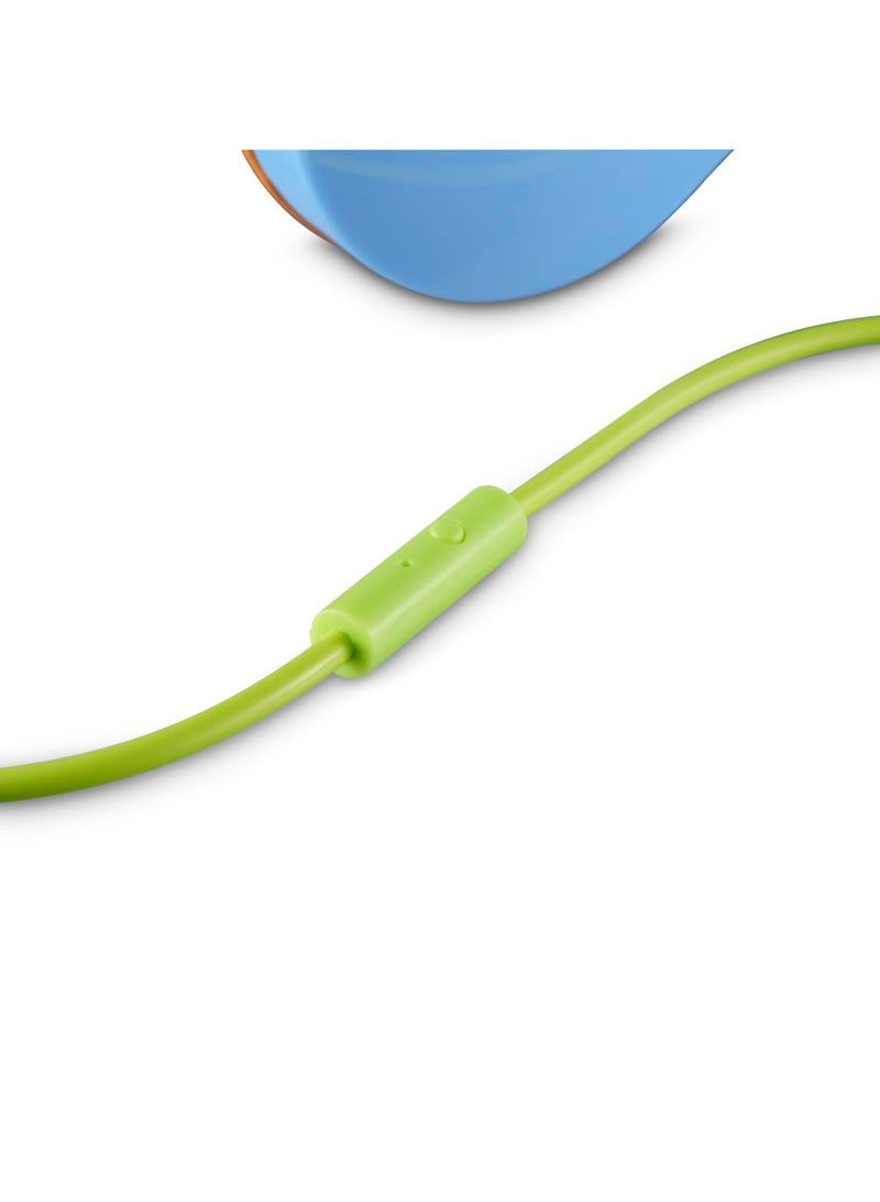 184106 Kids Children's On-Ear Headphones with Volume Limiter