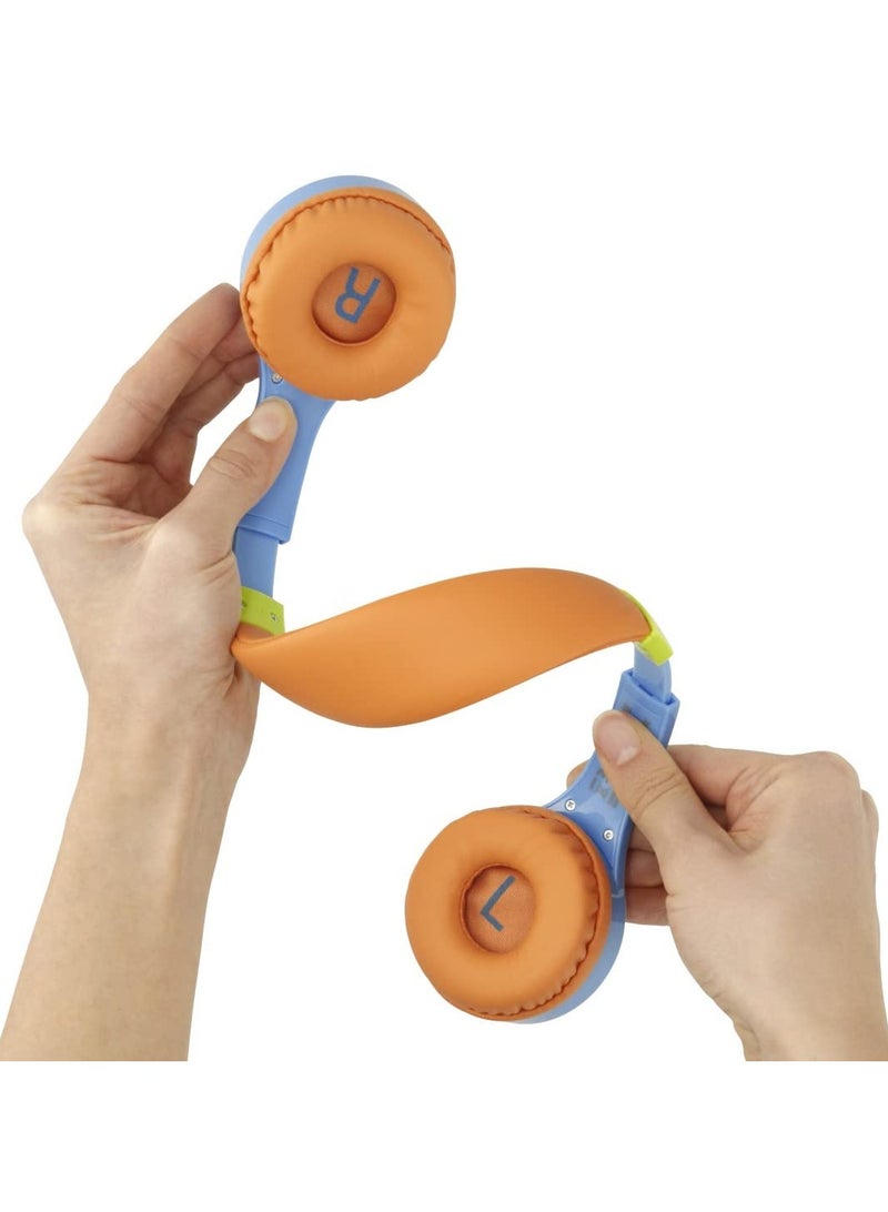 184106 Kids Children's On-Ear Headphones with Volume Limiter