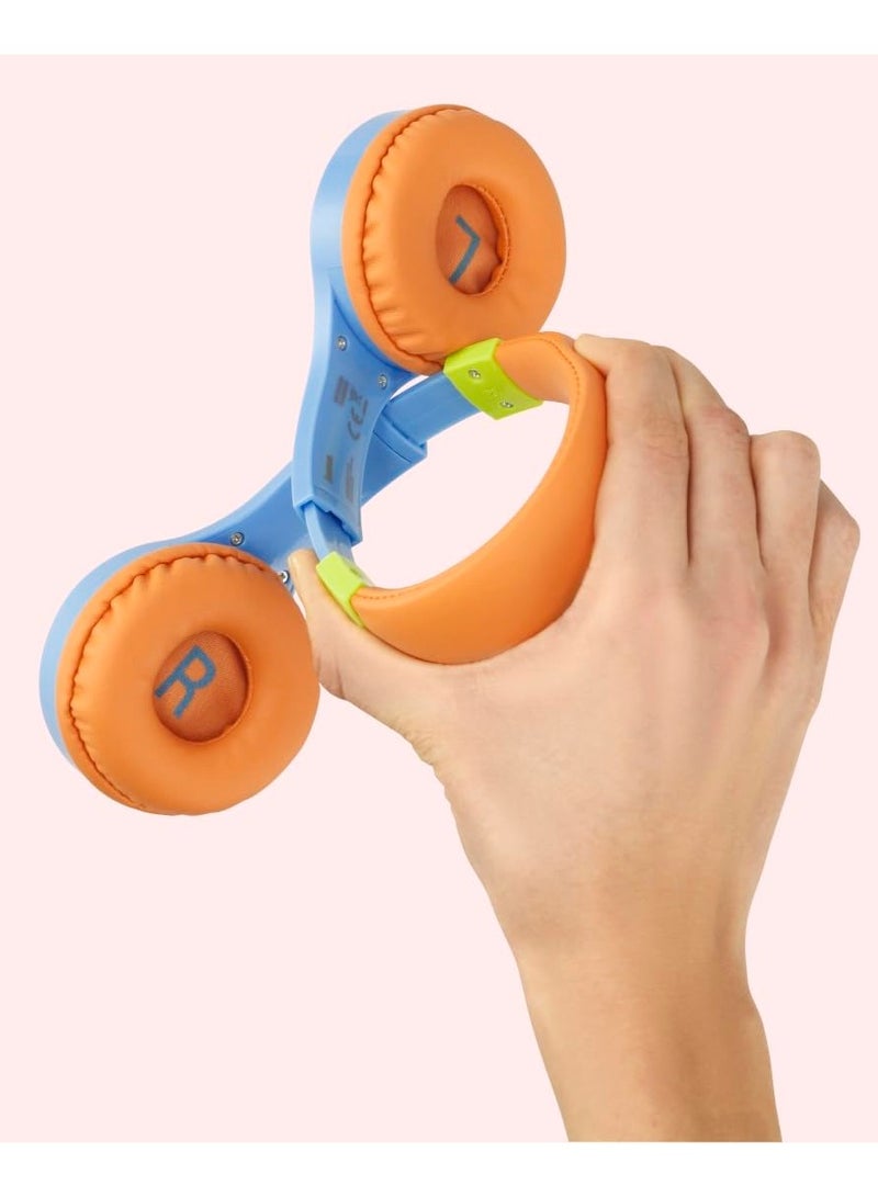 184106 Kids Children's On-Ear Headphones with Volume Limiter
