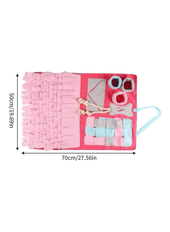 Pet Snuffle Feeding Mat Multicolour 70 x 50cm
