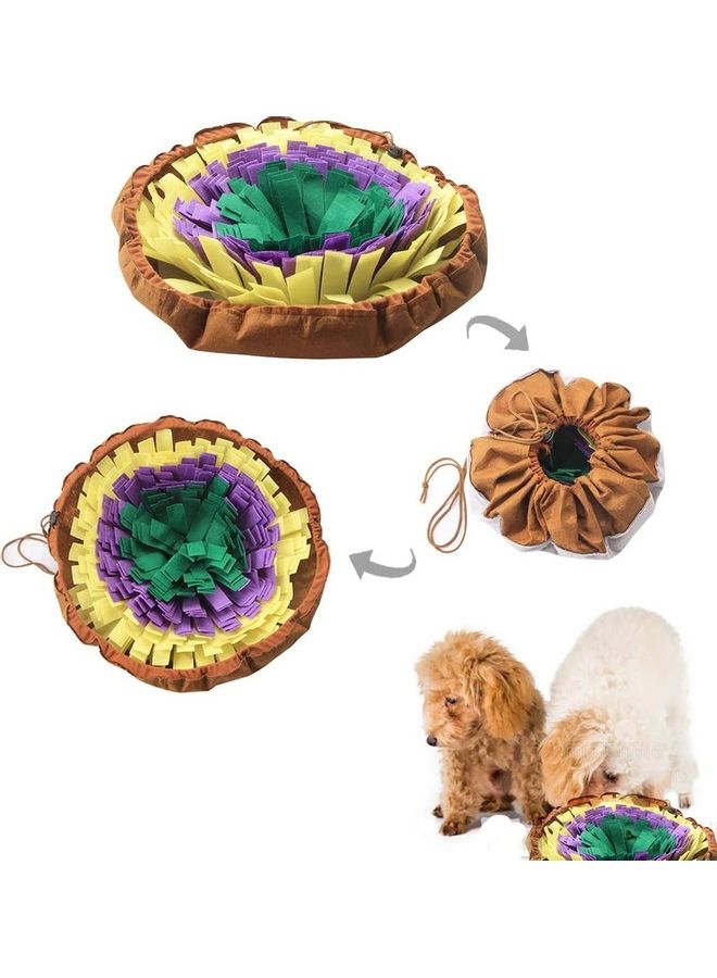 Pet Snuffle Feeding Mat Multicolour