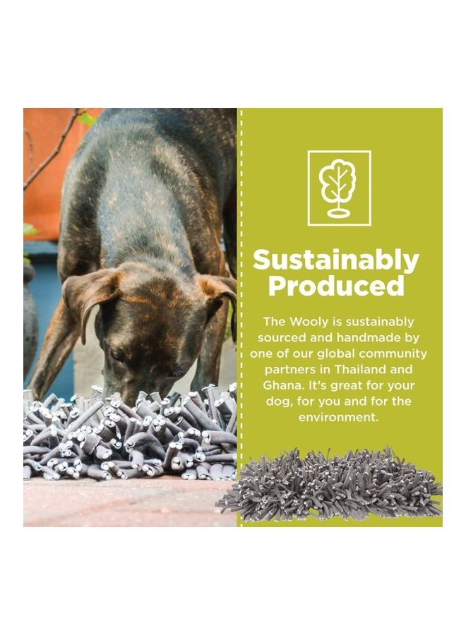 Pet Snuffle Feeding Mat Grey