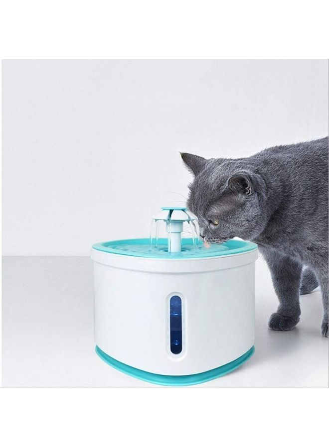 Automatic Pet Drinking Water Fountain White