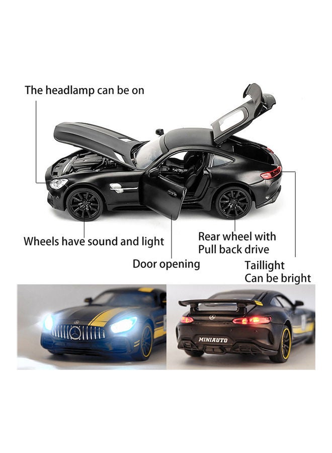 Mercedes Benz GT Pull Back Sports Car Model
