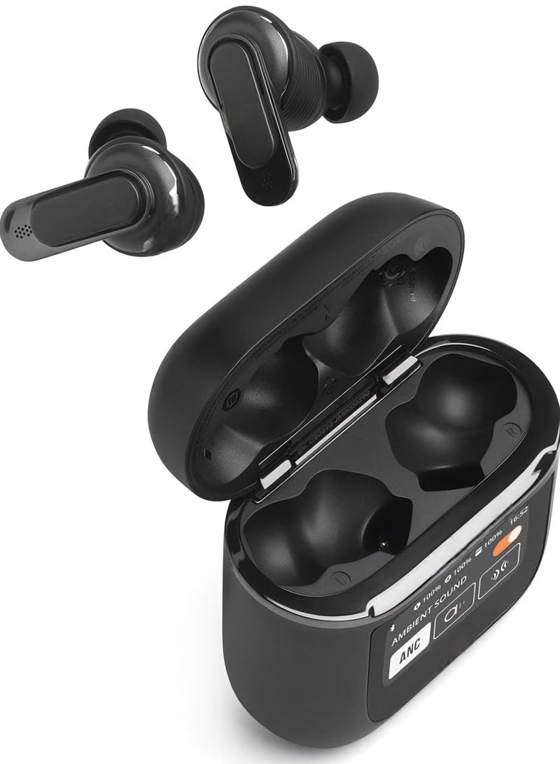 Vibez X Pro Wireless Earphones 13mm Driver 20 Hours playtime ENC Call Noise Reduction with LED Power Display Charging Case Bluetooth 5.3 IPX5 Waterproof Ultra Light and Ergonomics for Sport