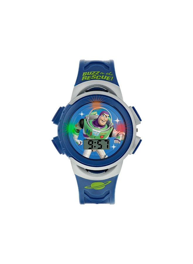 Boys Digital Round Shape Rubber Wrist Watch - TYM4009ARG - 35 Millimeter