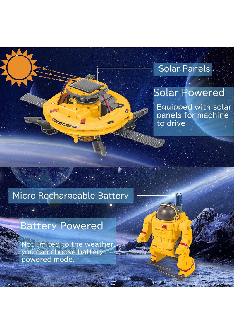 Ignite Your Child's Imagination with the Latest 6-in-1 Space Themed Solar Robot Kit - STEM Projects for Kids Ages 8-12