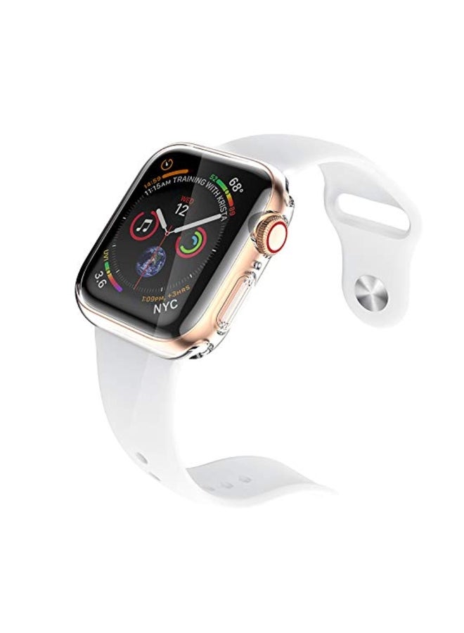 2-Piece Screen Protector For Apple Watch Series 4 44mm Clear