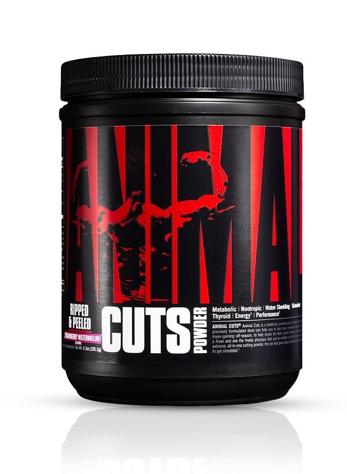 Animal Cuts - Powder, Strawberry Watermelon   , 250 g