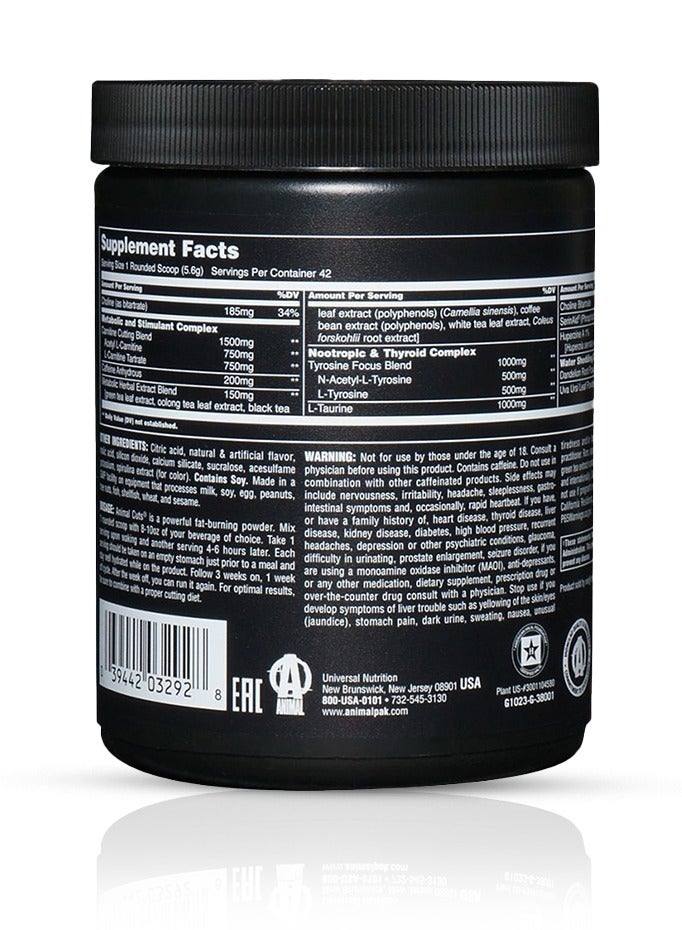 Animal Cuts - Powder, Strawberry Watermelon   , 250 g