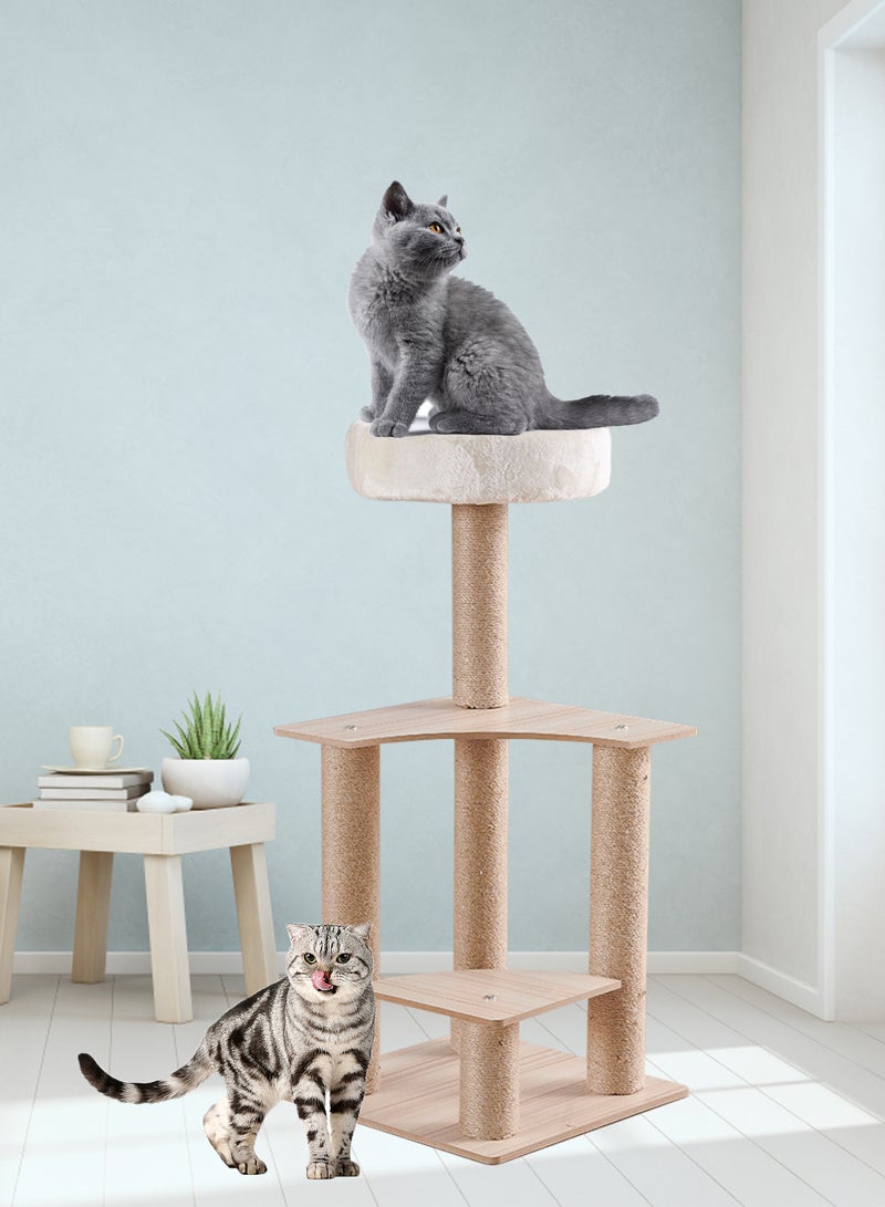 Cat Climbing Frame Cat Tree Cat House Cat Tower Activity Center for Kittens