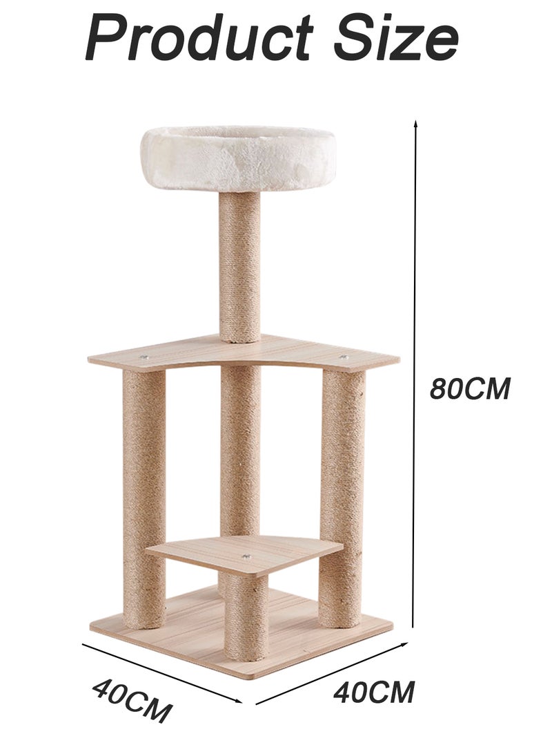 Cat Climbing Frame Cat Tree Cat House Cat Tower Activity Center for Kittens