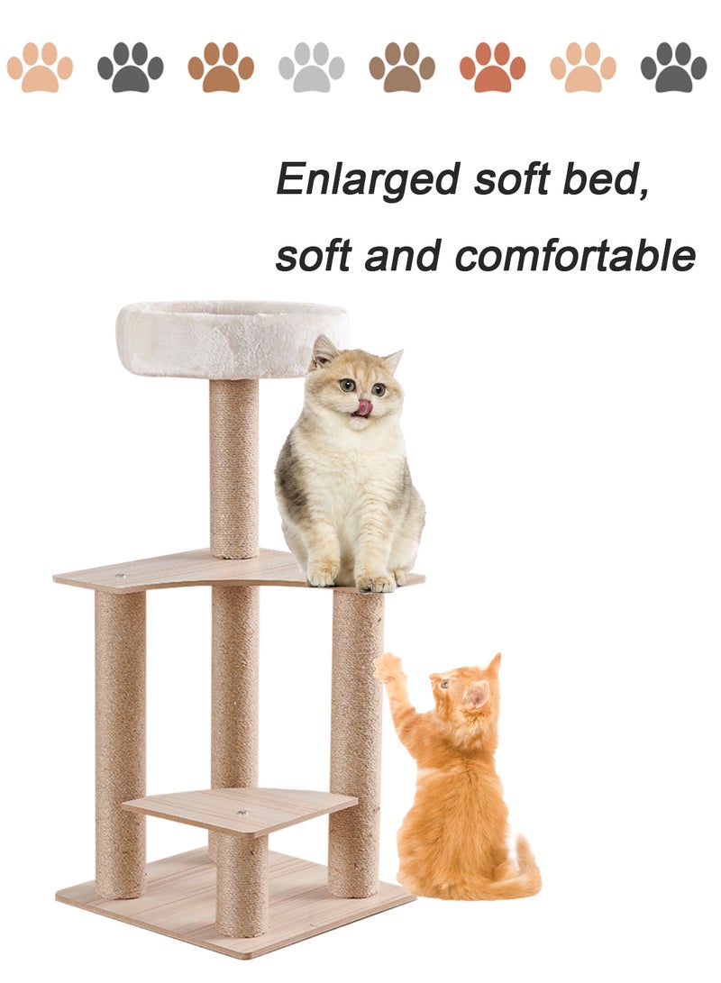 Cat Climbing Frame Cat Tree Cat House Cat Tower Activity Center for Kittens