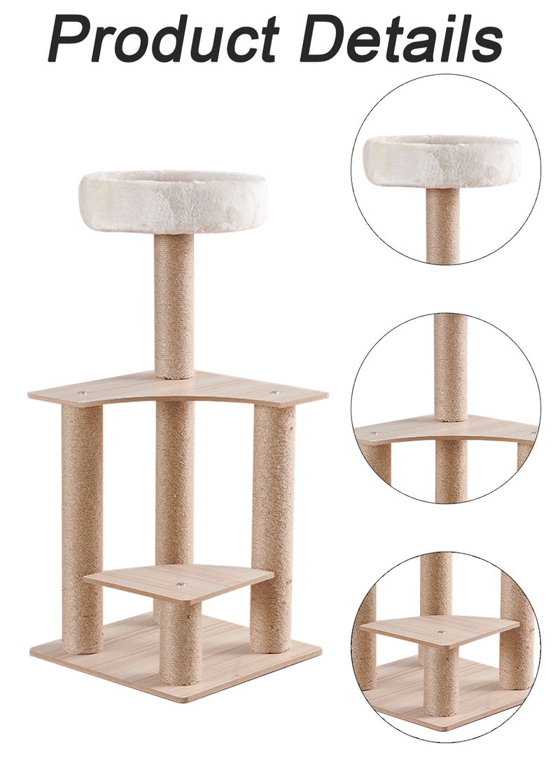 Cat Climbing Frame Cat Tree Cat House Cat Tower Activity Center for Kittens