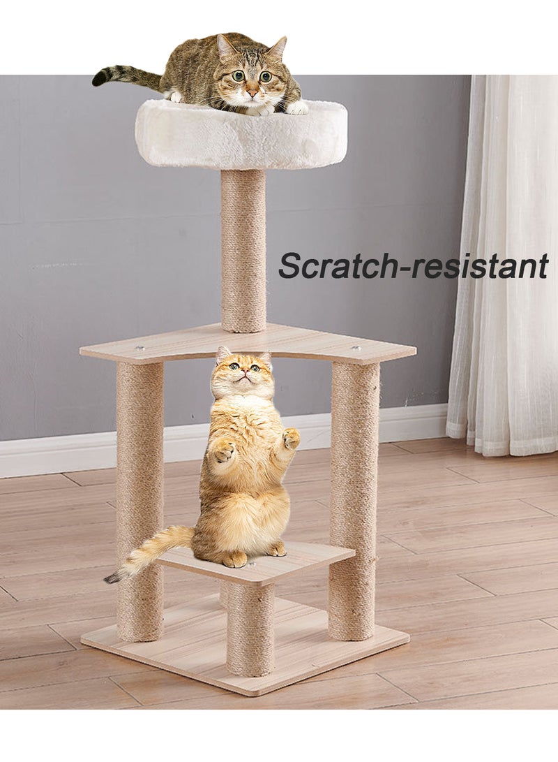 Cat Climbing Frame Cat Tree Cat House Cat Tower Activity Center for Kittens