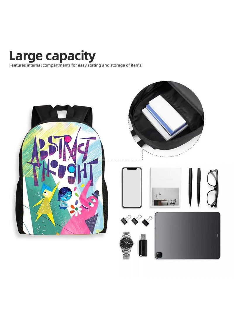 Inside Out 2 Backpacks Anime Kids backpack  Lightweight Backpacks  Students Casual Backpack