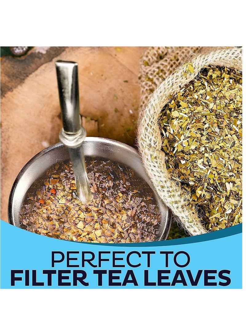 Yerba Mate Tea Cup And Bombilla Straw Set 12oz double-wall Stainless Coffee Water Tea Cup Natural Mate Gourd Cup Kit For Yerba Mate Loose Leaf Drinking Easy to Clean