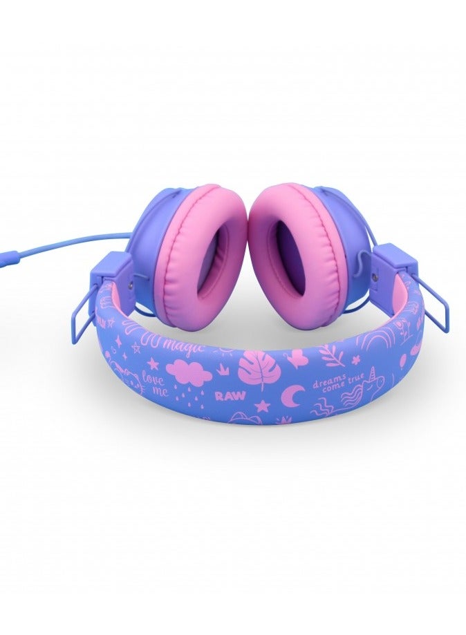 DCU Wired Kids Safe Headphones with volume protection 34152535