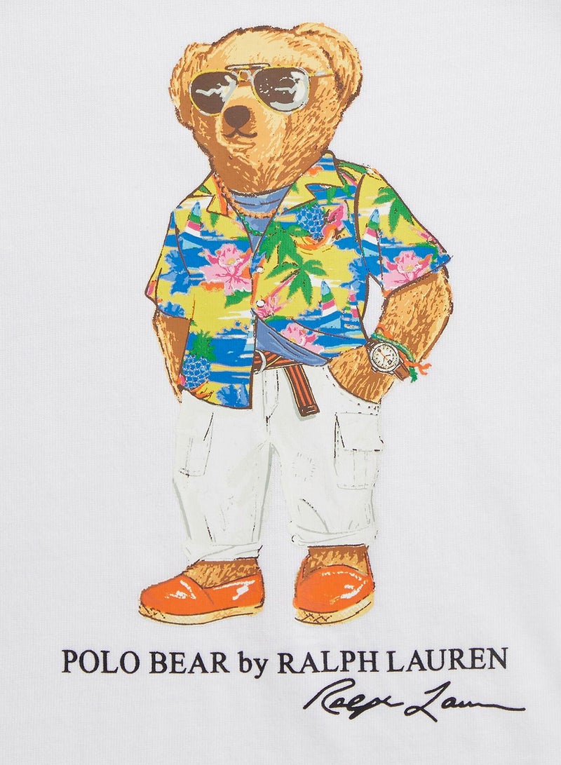 Kids Teddy Bear Printed T-Shirt