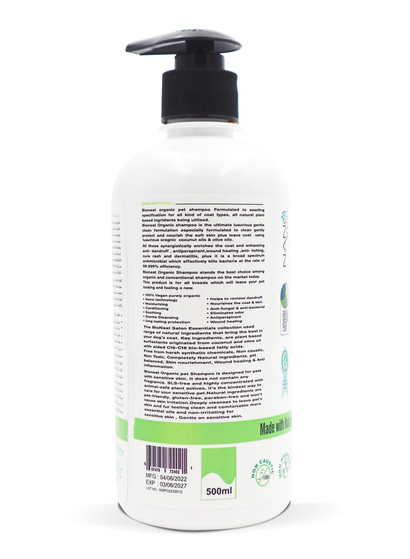 Pets Organic Shampoo & Conditioner 500ml