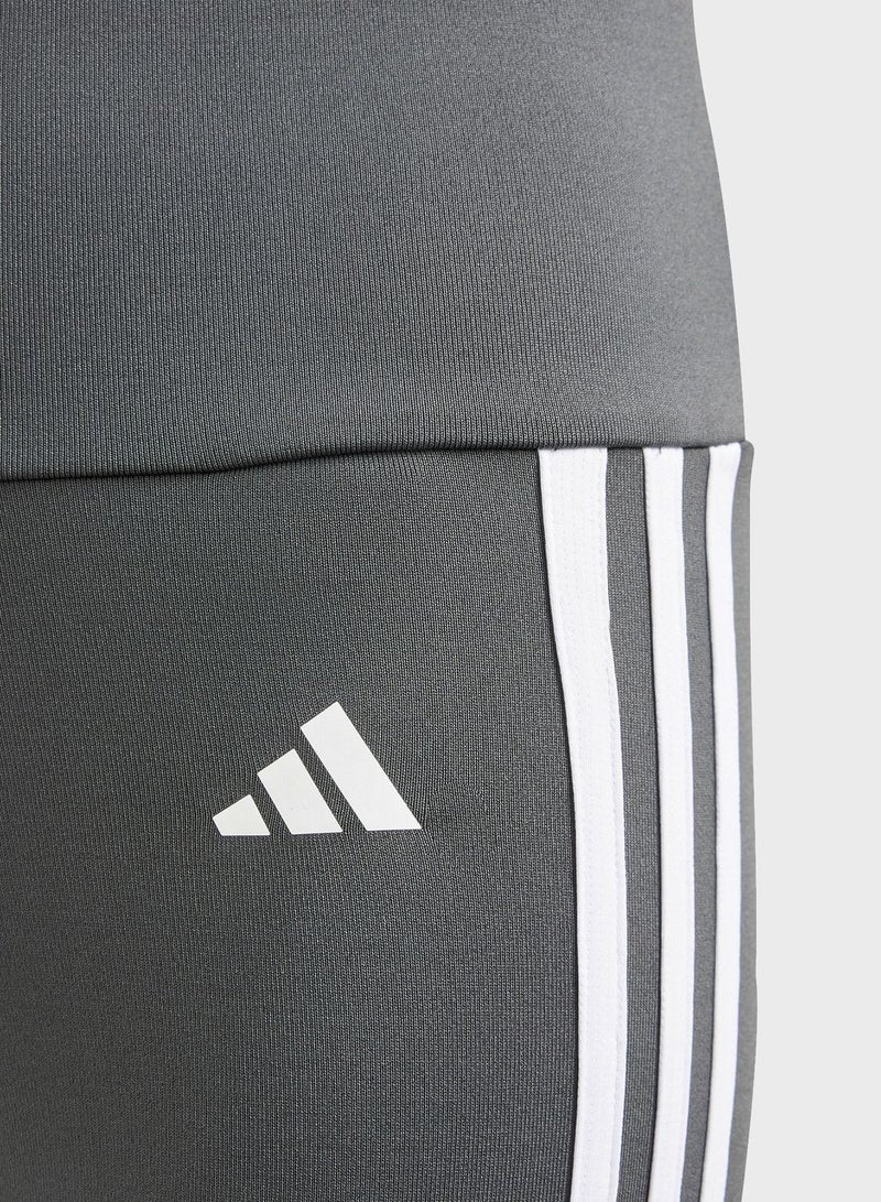 Kids Train Essential 3 Stripes Tights