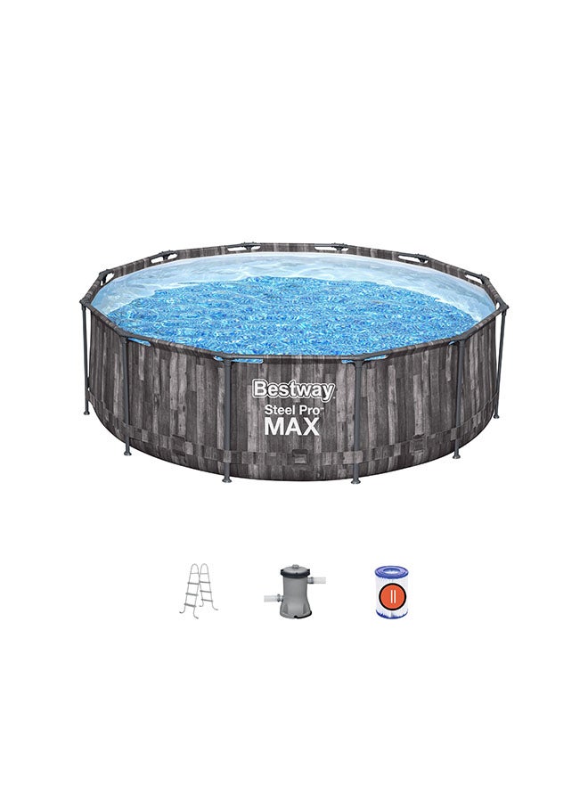 Round Pool Set 366x100cm Assorted 366x100cm 366x100cm