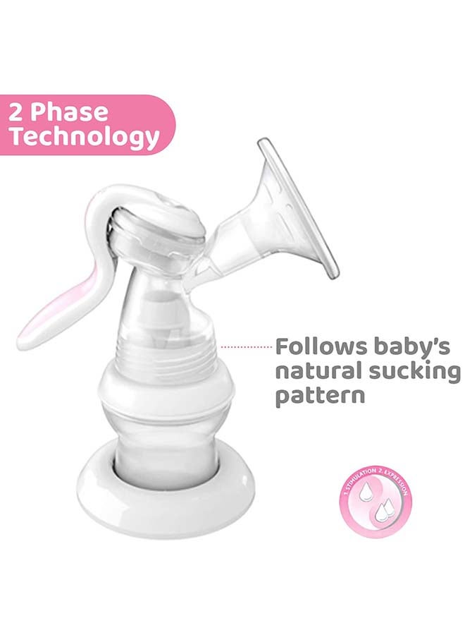 Manual Breast Pump For NaturalFeeling And Well-Being Bottles 0M+