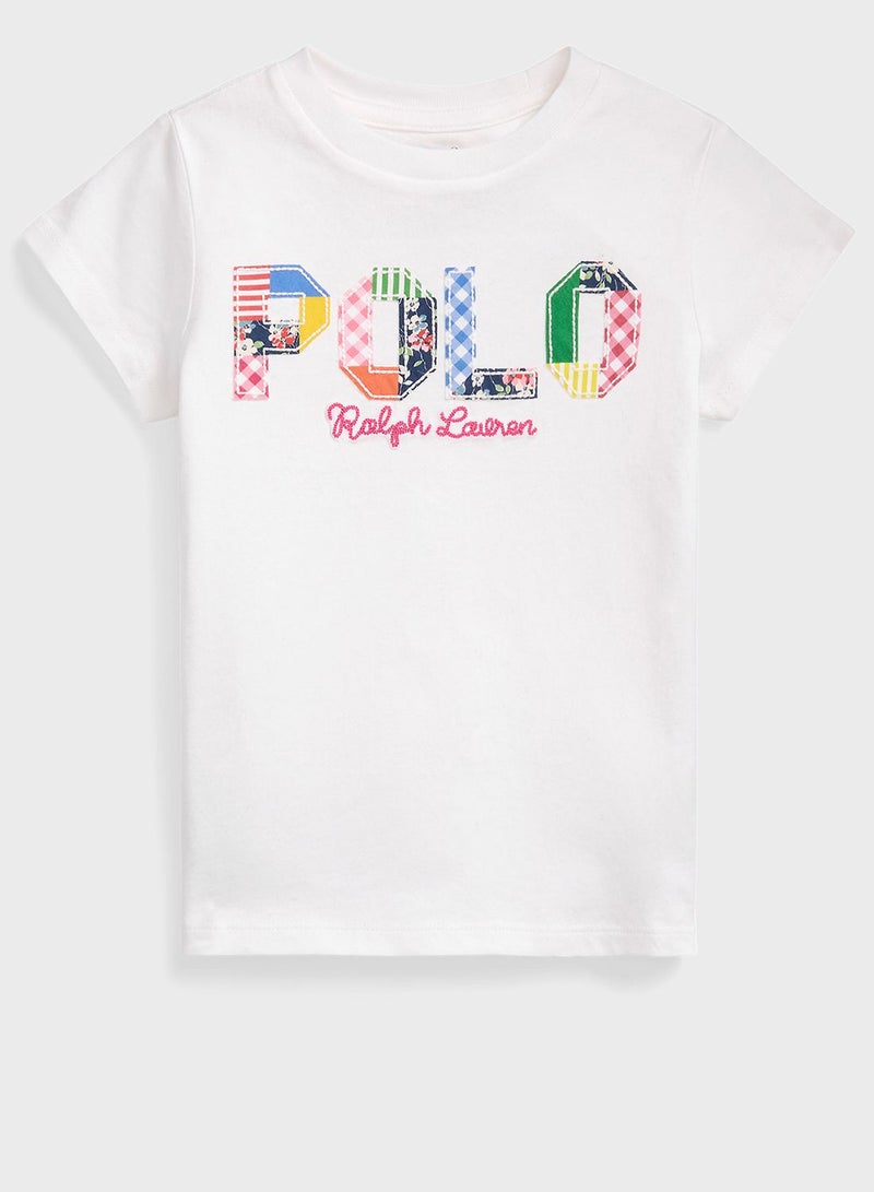 Kids Logo Printed T-Shirt