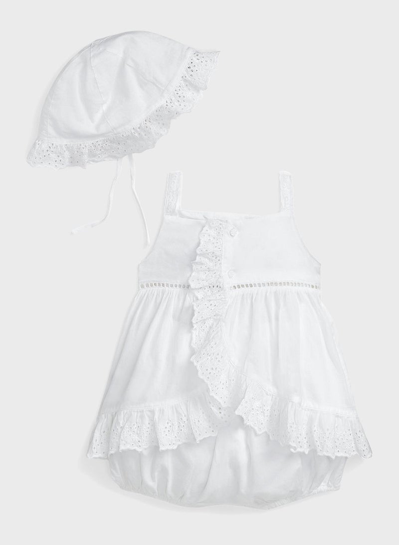 Infant Ruffle Dress Set