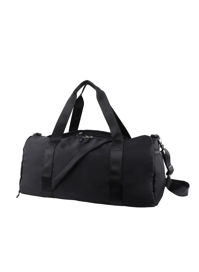 Gym Duffel Bag, Travel Bag for Women Men, Large Capacity Bag With Shoe Compartment and Wet Compartment, Sports Tote Gym Bag, Weekender Overnight Shoulder Bag