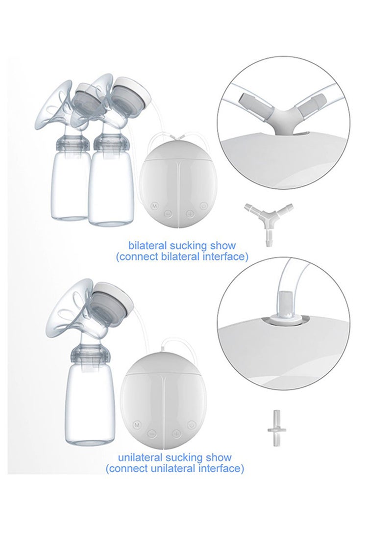 Pack Of 2 Superior Wearable Hands Free Electric Painless Automatic Breastfeeding Breast Pump